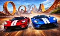 Two Stunt Supercars